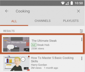 True View discovery Ads