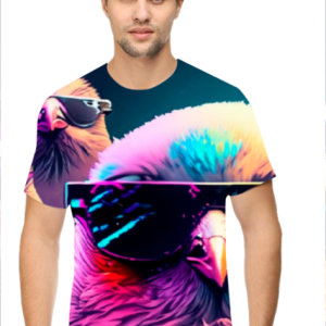 Printed T-Shirt Owl
