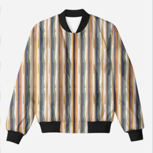 Bomber Jacket: Abstract Design