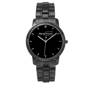 Folding Clasp Type Stainless Steel Quartz Watch (With Indicators)