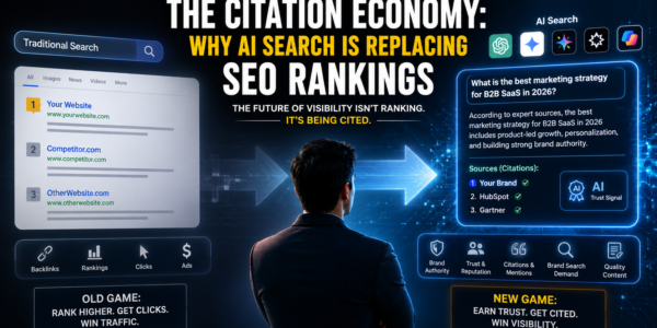 The Citation Economy: Why AI Search Is Replacing Rankings as the New Currency of Visibility