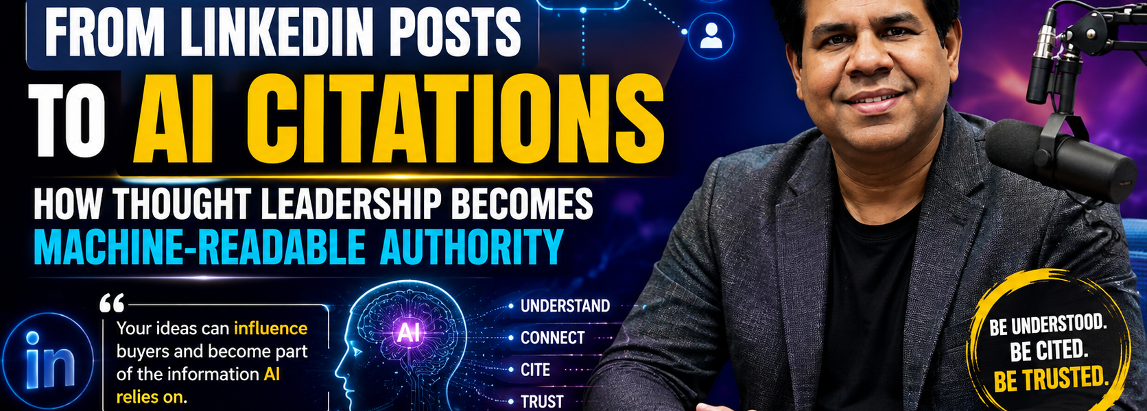 Linkedin Post to authority and thought leadership