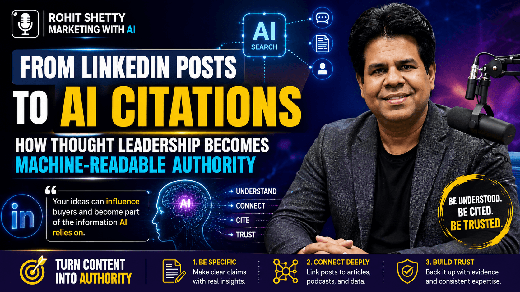Linkedin Post to authority and thought leadership